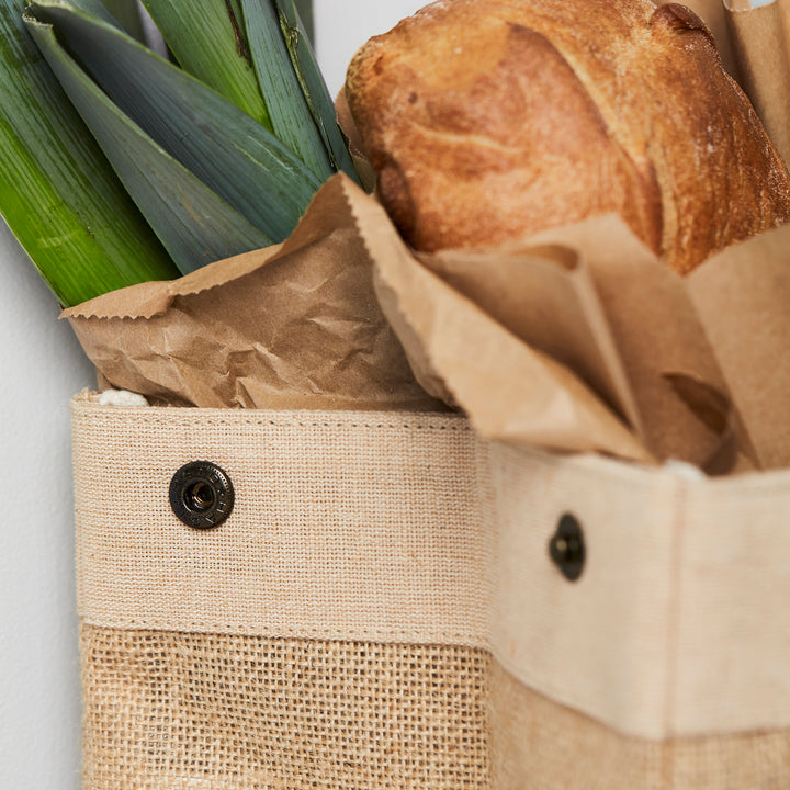 Letter Market Tote - Denim