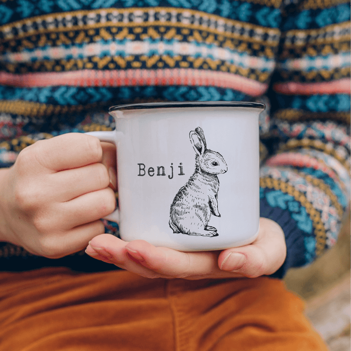 Easter Rabbit Ceramic Mug