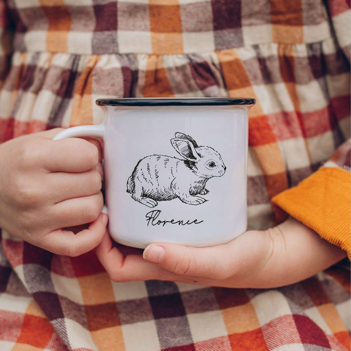Easter Rabbit Ceramic Mug