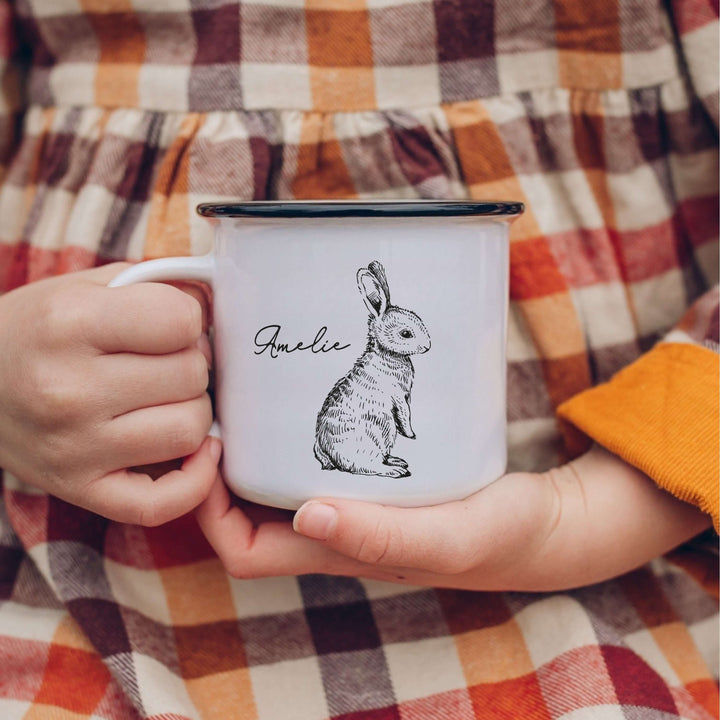 Easter Rabbit Ceramic Mug