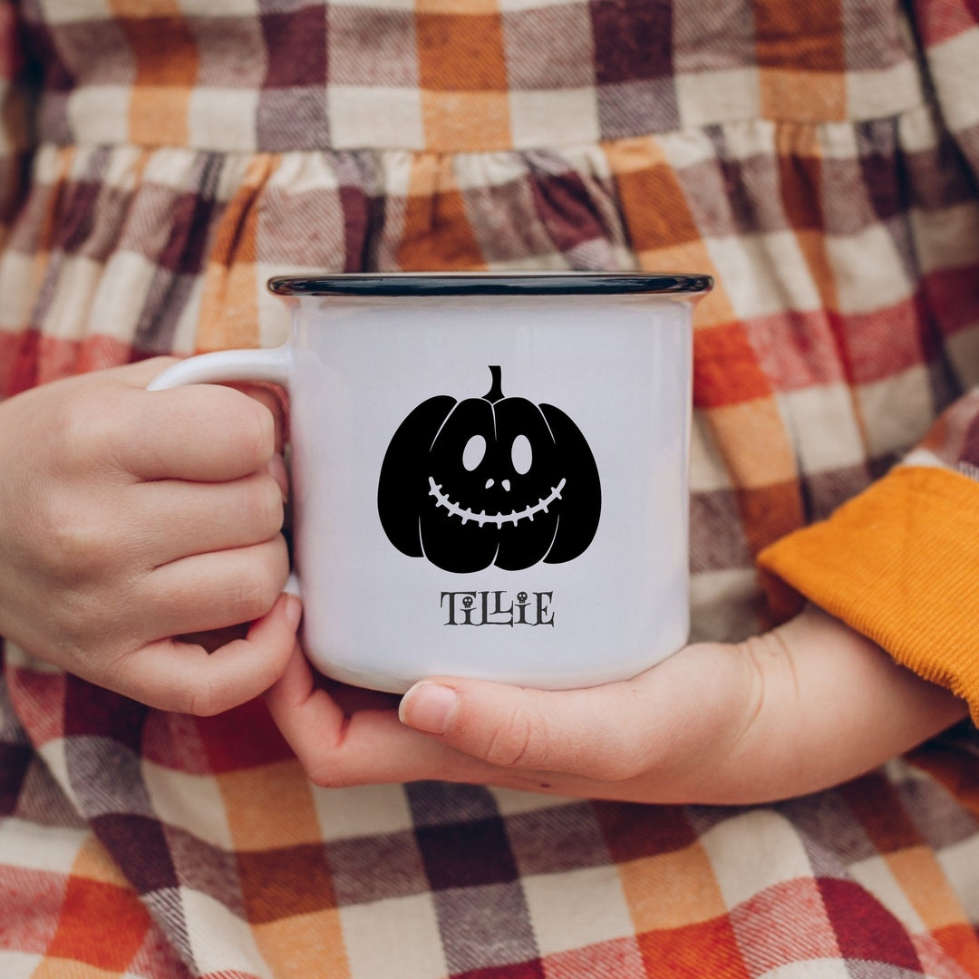 Personalised Halloween Mug - Pumpkin