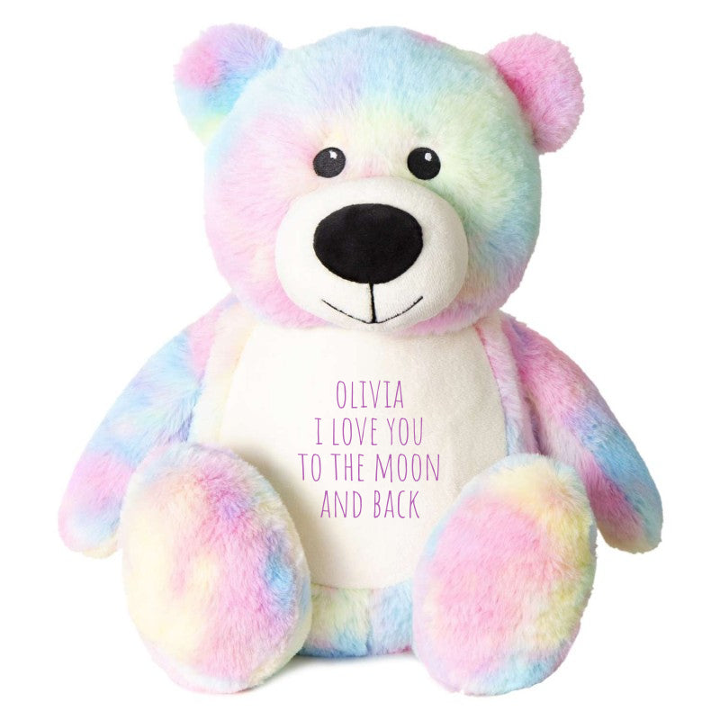 Personalised Teddy Bear - Multicolour