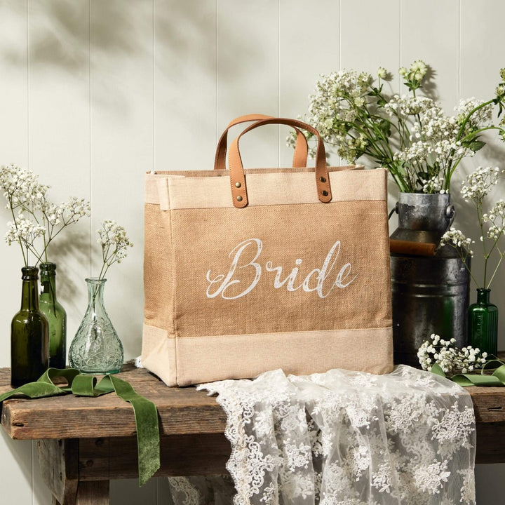 Bride Market Tote - Natural Jute