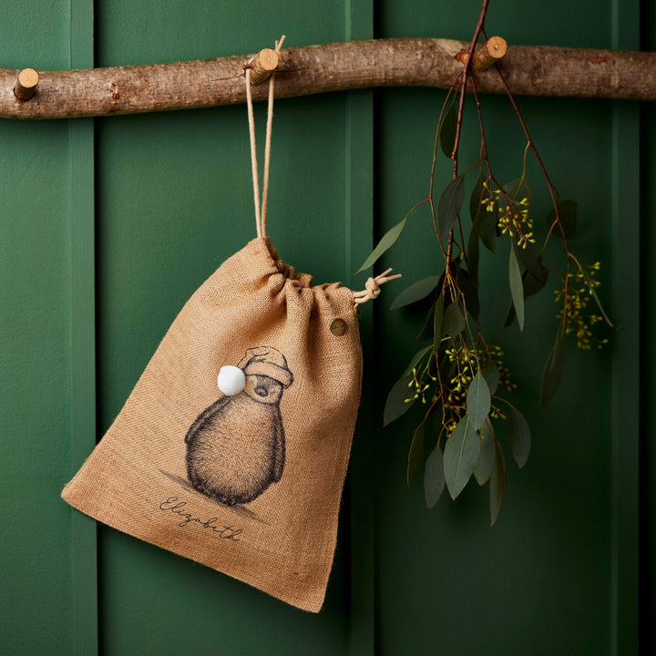 Personalised Christmas Sack - Small - Penguin