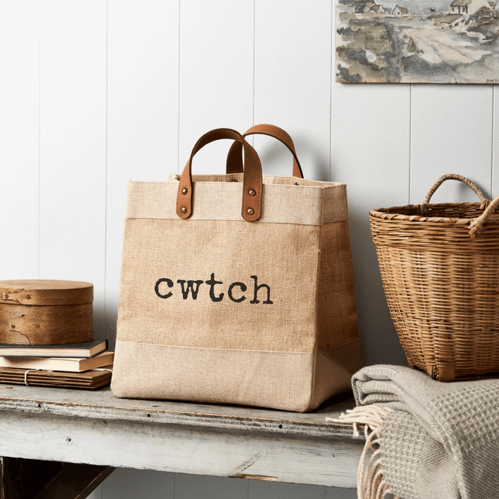Cwtch Studio Tote - Natural Jute