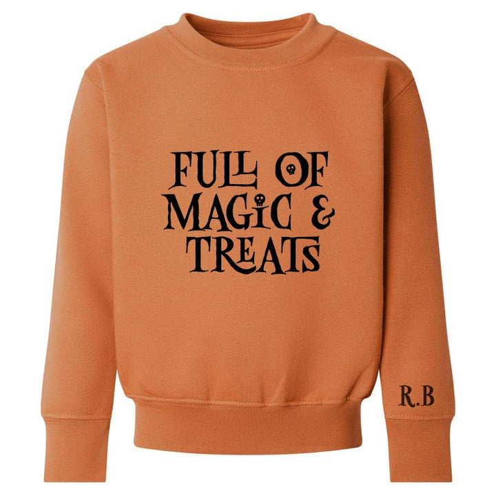 Personalised Halloween Full Of Magic Children's Sweater