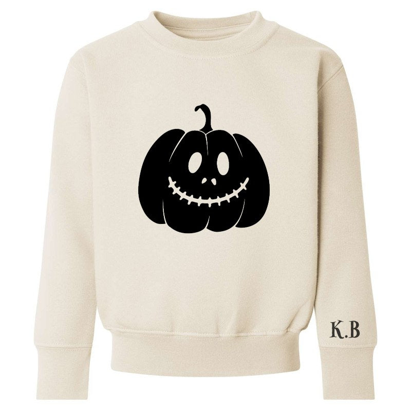 Personalised Halloween Pumpkin Children's Sweater