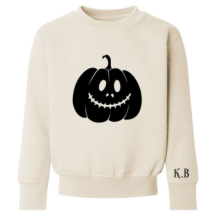 Personalised Halloween Pumpkin Children's Sweater