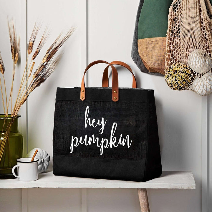 Halloween Tote - Hey Pumpkin
