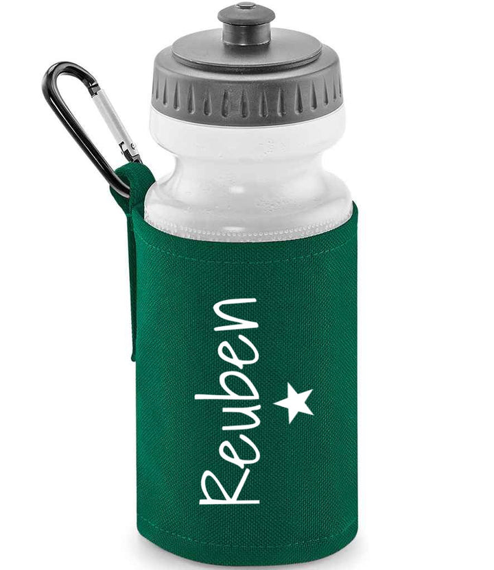 Personalised Water Bottle & Holder