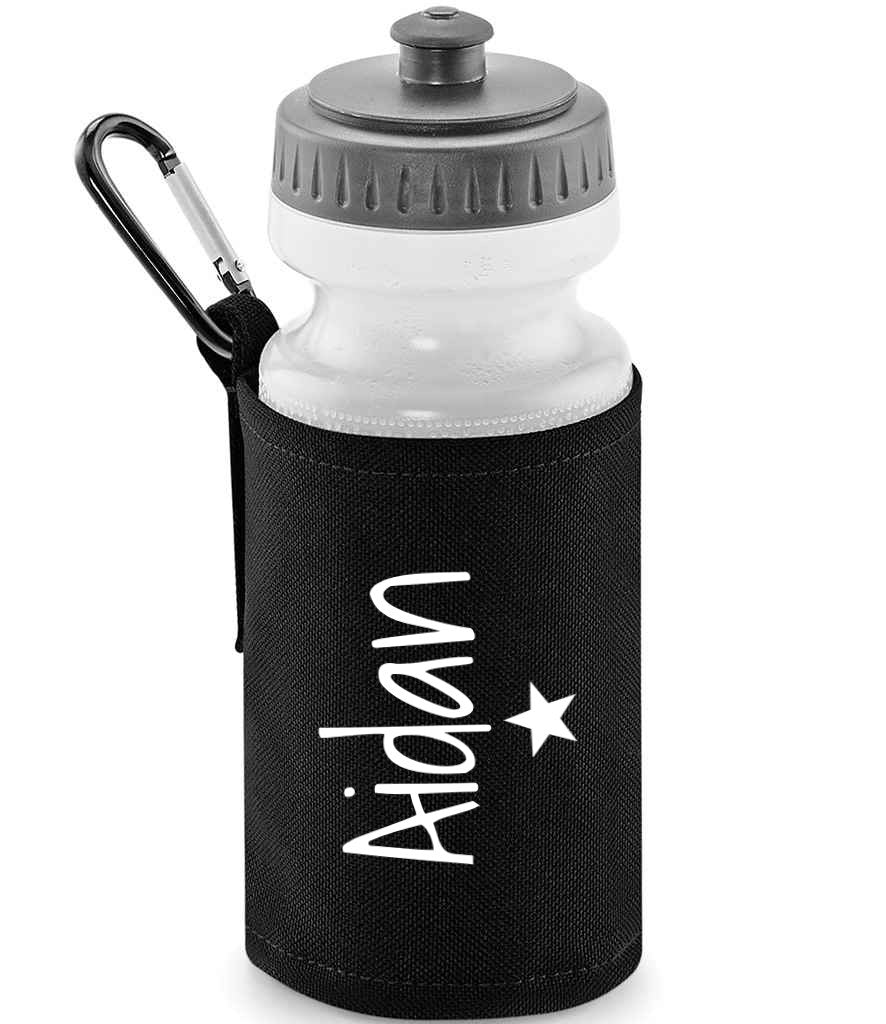 Personalised Water Bottle & Holder