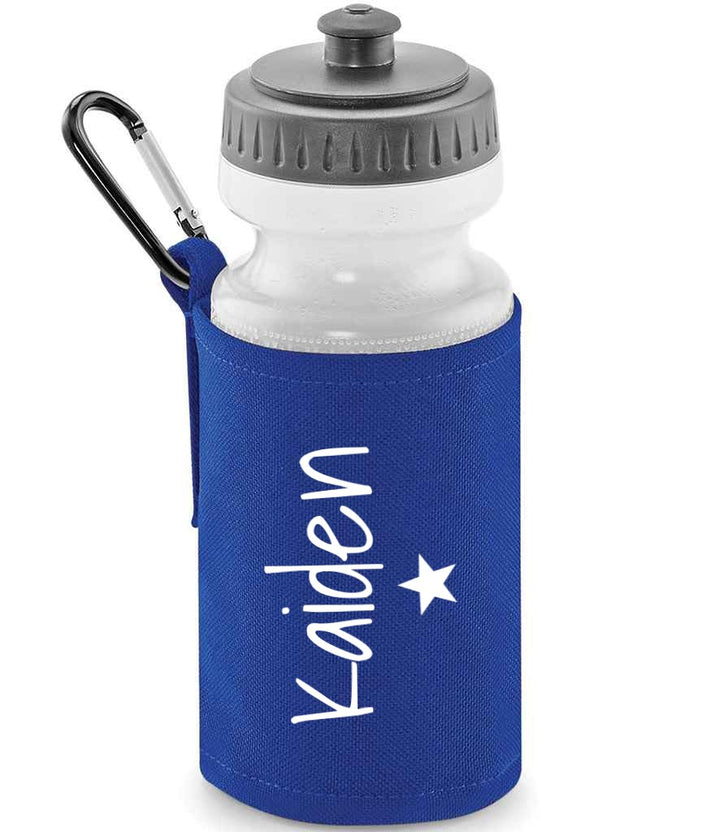 Personalised Water Bottle & Holder