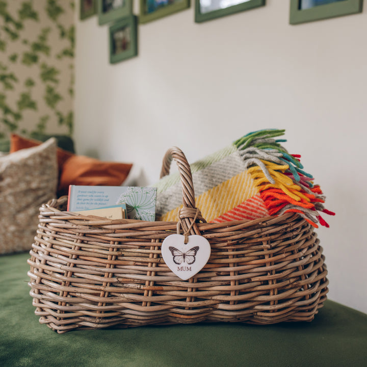 Personalised Market Basket - Butterfly