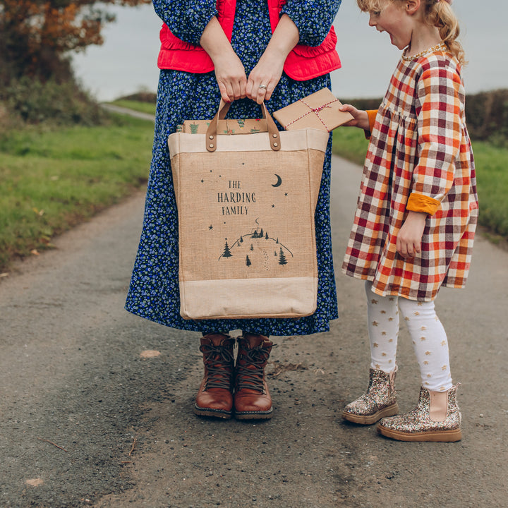 Personalised Christmas Residence Tote