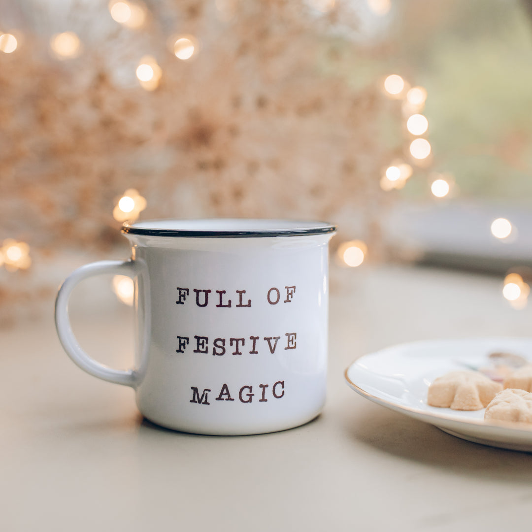 Full Of Festive Magic Christmas Ceramic Mug