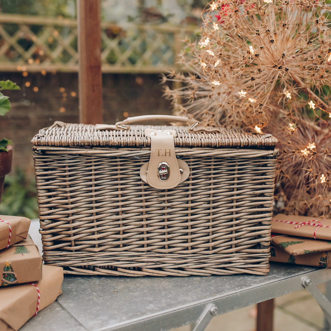 Personalised Christmas Eve Hamper Basket