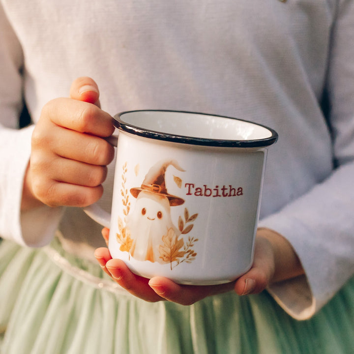 Personalised Halloween Ghost Mug