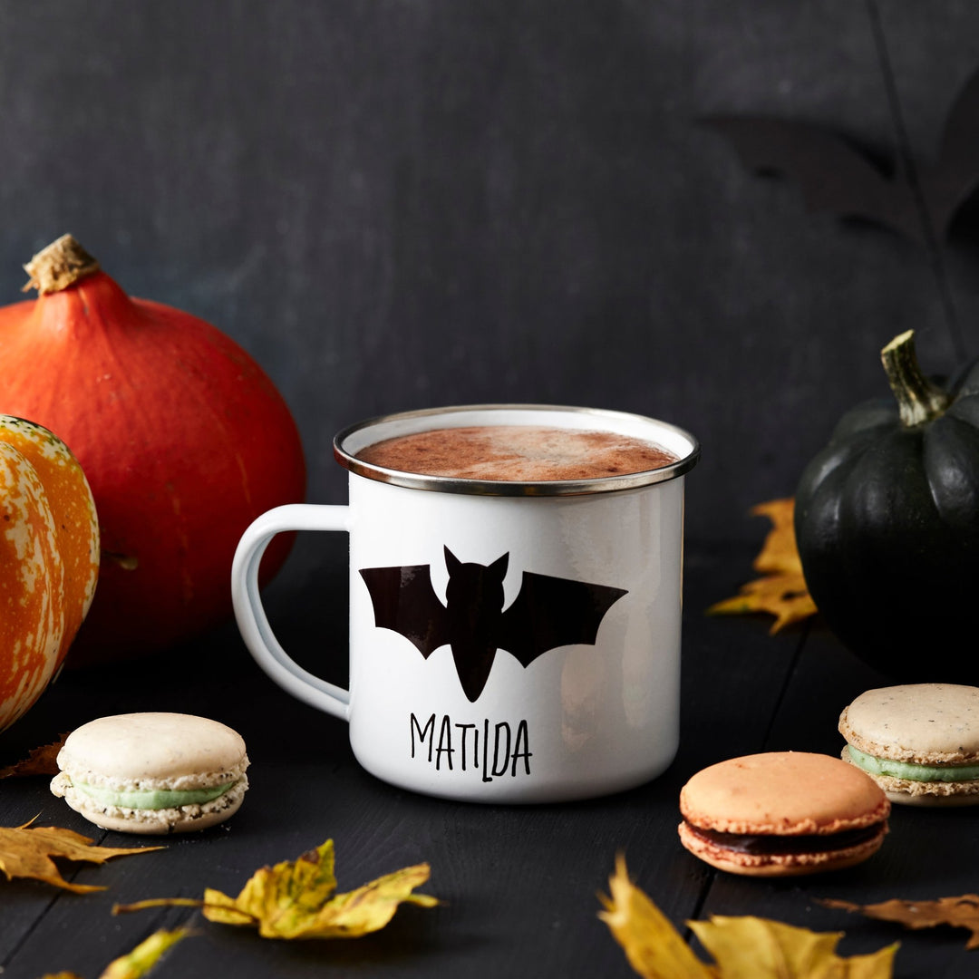Personalised Halloween Bat Mug - Tillyanna